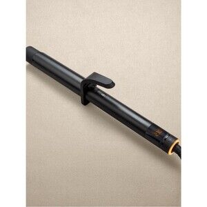 HOT TOOLS PRO ARTIST BLACK GOLD DIGITAL SALON HAIR CURLING IRON 1 1/4” 1.25 in